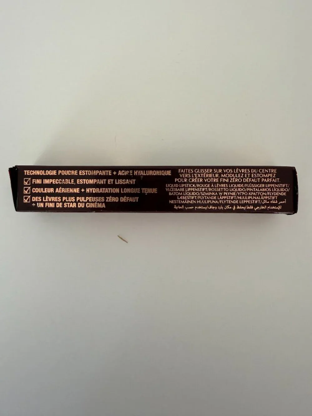 Charlotte Tilbury Airbrush Flawless Matte Lip Blur Liquid Lipstick Honey Blur